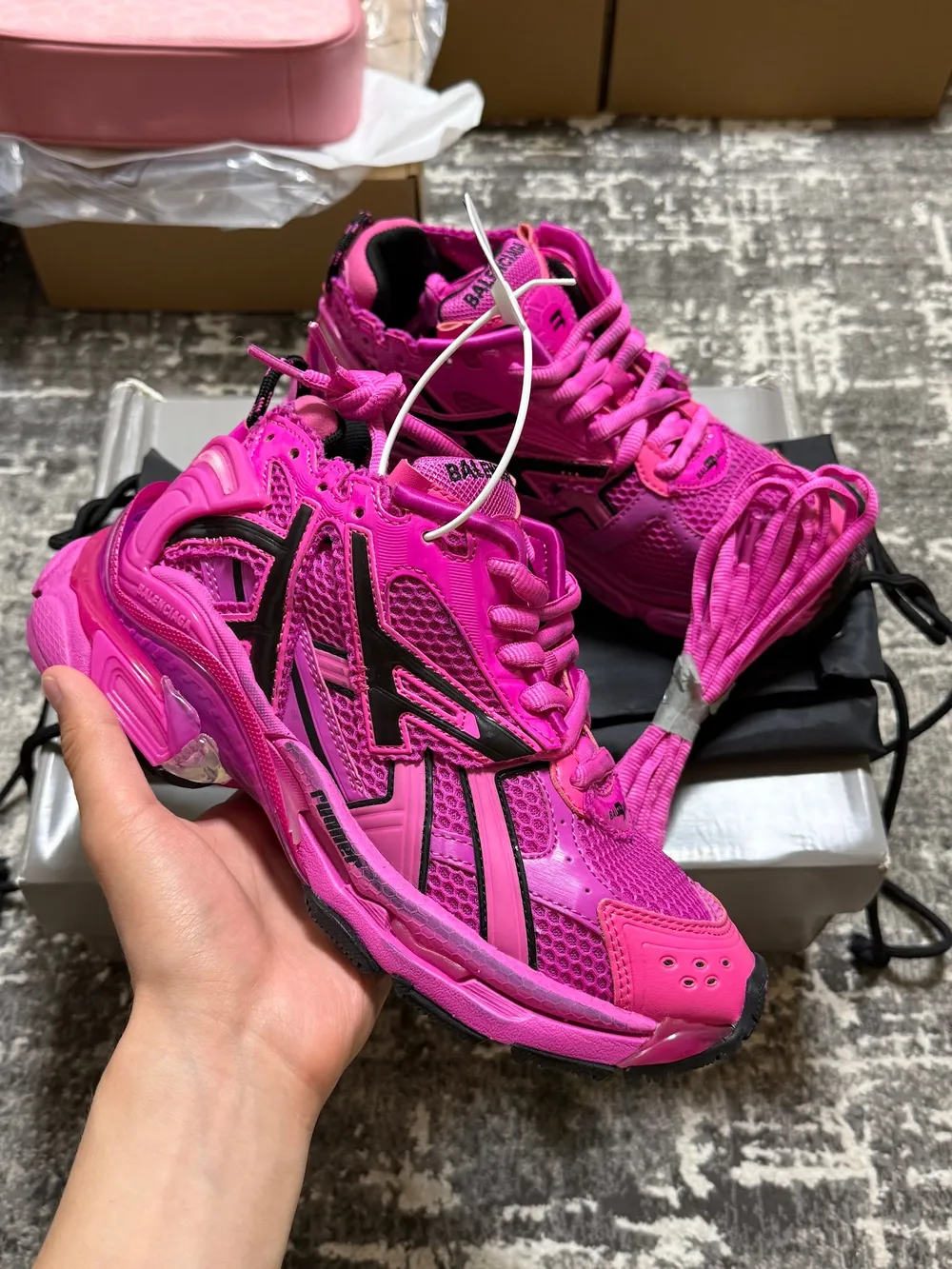 Balenciaga Runner 7.0 (Pink)