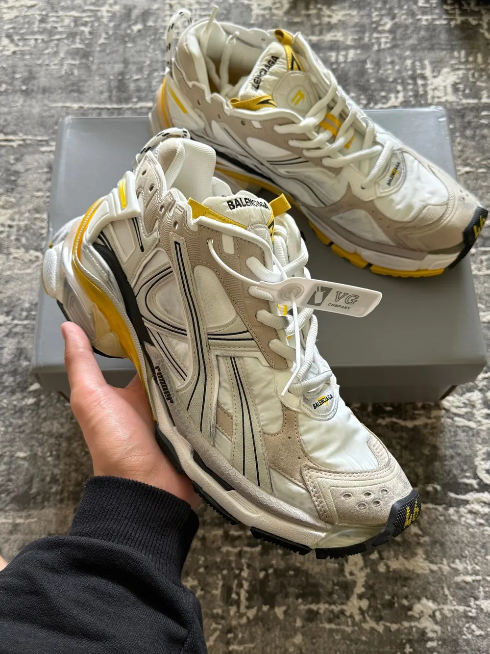 Balenciaga Runner 7.5 (White)