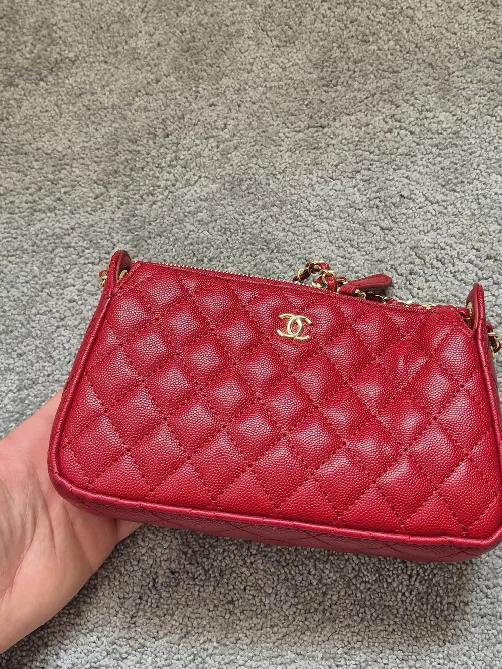 Chanel Chain Bag (Red)
